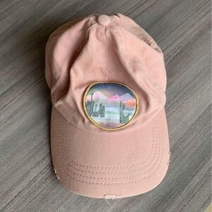 Pink hat